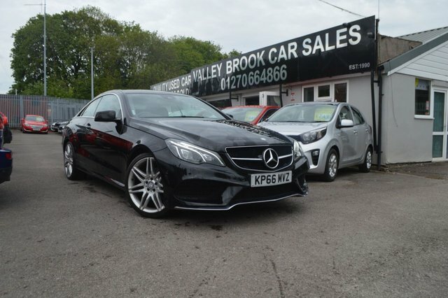Mercedes-Benz E Class 2.1 E220d Amg Line Edition Coupe G-tron Black