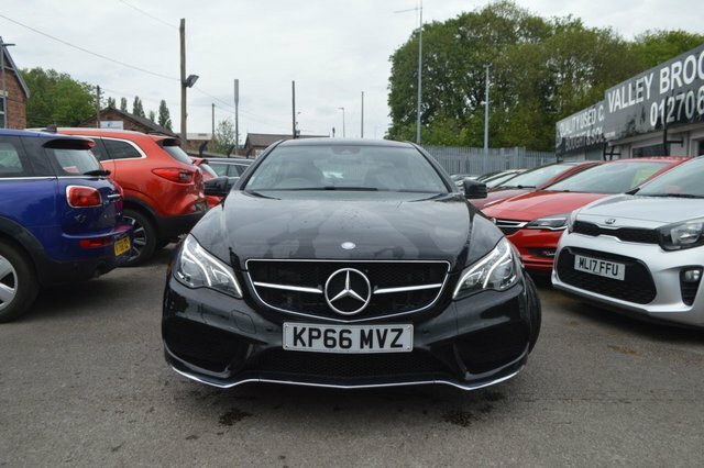 Mercedes-Benz E Class 2.1 E220d Amg Line Edition Coupe G-tron KP66MVZ Black #2