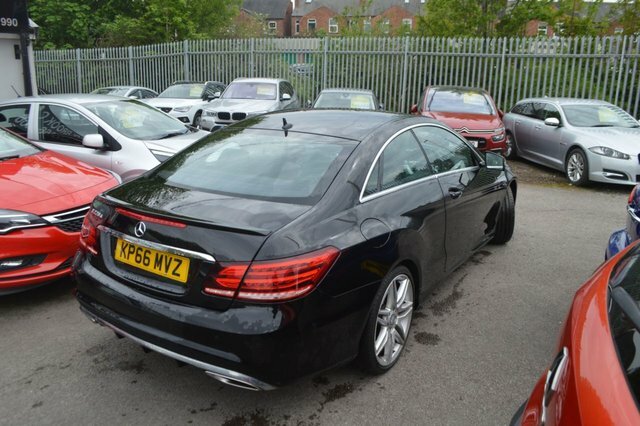 Mercedes-Benz E Class 2.1 E220d Amg Line Edition Coupe G-tron KP66MVZ Black #4