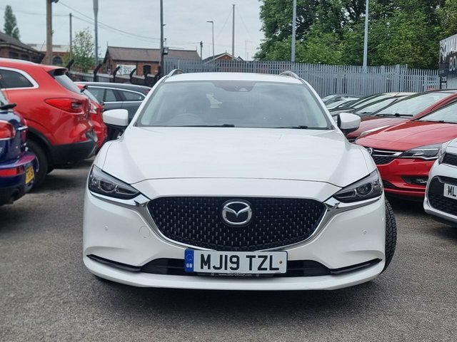 Mazda 6 2.0 Skyactiv-g Se-l Nav Tourer MJ19TZL White #2