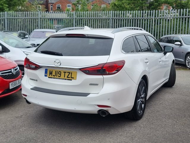 Mazda 6 2.0 Skyactiv-g Se-l Nav Tourer MJ19TZL White #6