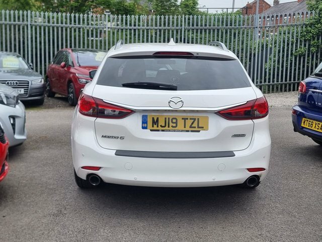 Mazda 6 2.0 Skyactiv-g Se-l Nav Tourer MJ19TZL White #5