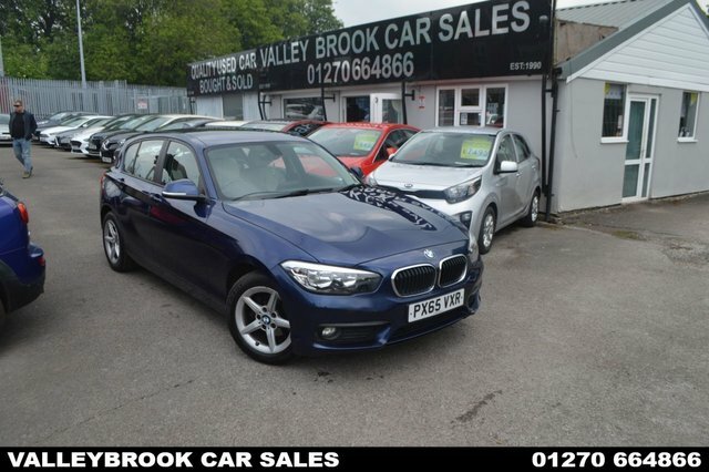 BMW 1 Series 1.5 116D Se Hatchback Euro 6 S Blue