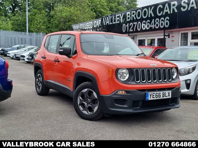 Jeep Renegade 1.6 Multijetii Sport Suv Euro 6 Orange