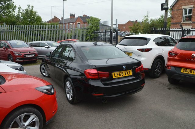 BMW 3 Series 2.0 316D Sport Saloon Euro 6 S LF65VXT Black #3