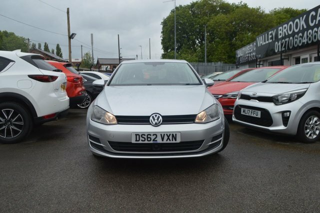 Volkswagen Golf 1.6 Tdi Bluemotion Tech Se Hatchback Ma DS62VXN Silver #3