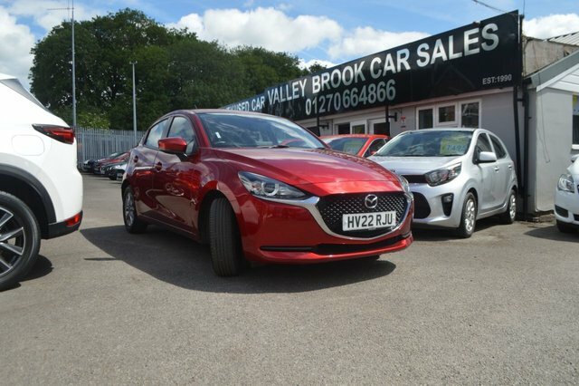 Mazda 2 1.5 E-skyactiv G Mhev Mhev Se-l Hatchback Petr Red