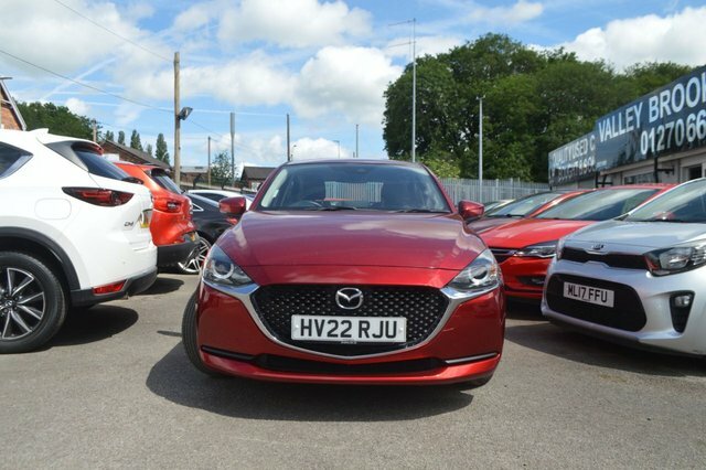 Mazda 2 1.5 E-skyactiv G Mhev Mhev Se-l Hatchback Petr HV22RJU Red #2