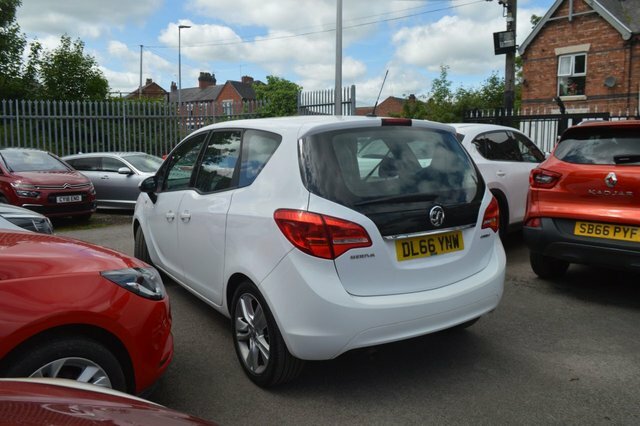 Vauxhall Meriva 1.4I Turbo Club Mpv Euro 6 120 DL66YNW White #4