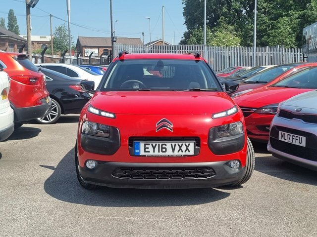 Citroen C4 Cactus 1.6 Bluehdi Flair Hatchback Etg6 Euro 6 Red #3
