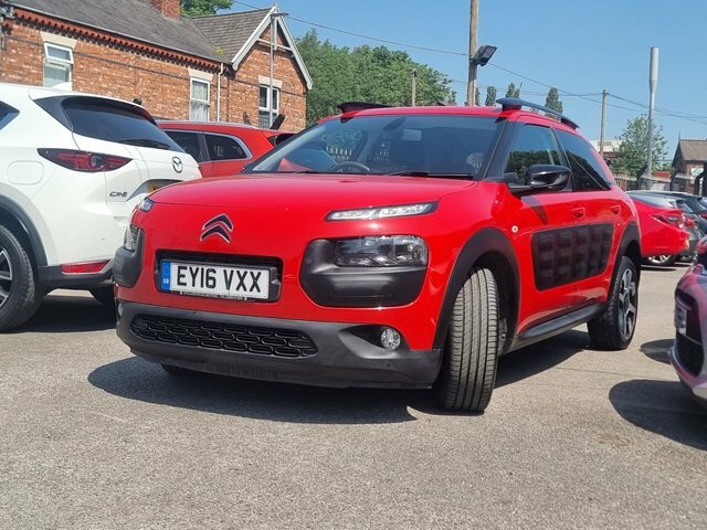 Citroen C4 Cactus 1.6 Bluehdi Flair Hatchback Etg6 Euro 6 Red #5