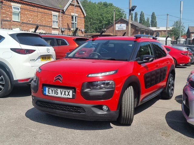 Citroen C4 Cactus 1.6 Bluehdi Flair Hatchback Etg6 Euro 6 Red #4