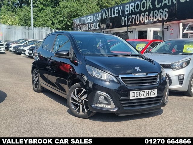 Peugeot 108 1.2 Puretech Allure Hatchback Eu Black