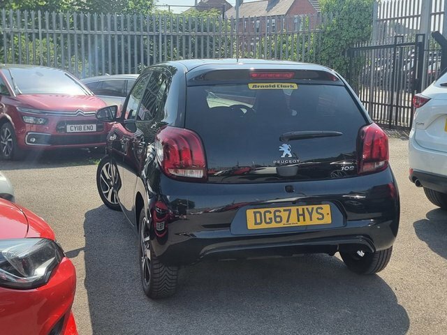 Peugeot 108 1.2 Puretech Allure Hatchback Eu DG67HYS Black #5