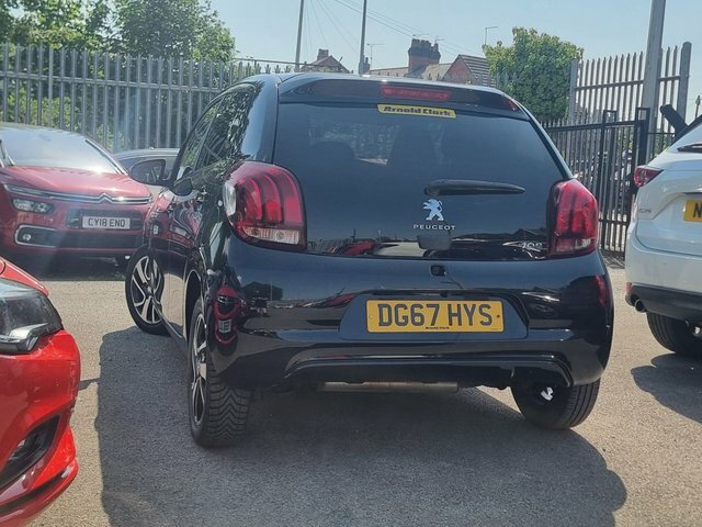 Peugeot 108 1.2 Puretech Allure Hatchback Eu DG67HYS Black #6