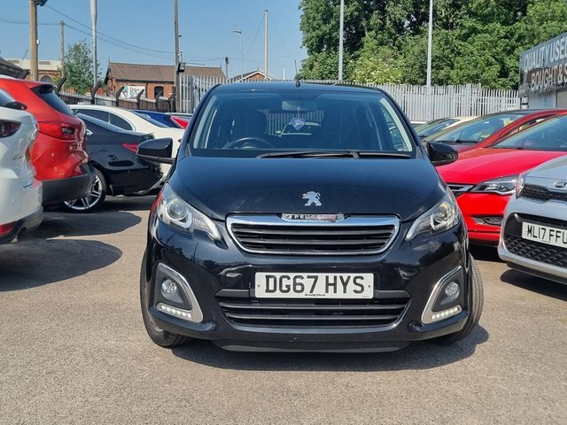 Peugeot 108 1.2 Puretech Allure Hatchback Eu DG67HYS Black #2