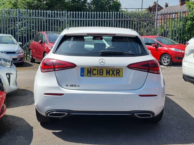 Mercedes-Benz A Class 1.5 A180d Sport Executive Hatchback 7 MC18MXR White #5