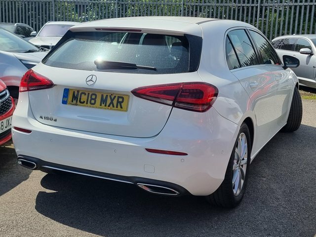 Mercedes-Benz A Class 1.5 A180d Sport Executive Hatchback 7 MC18MXR White #6