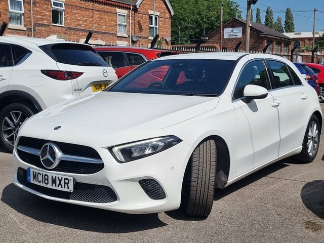 Mercedes-Benz A Class 1.5 A180d Sport Executive Hatchback 7 MC18MXR White #3