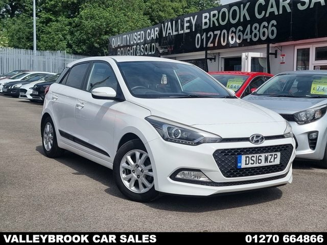 Hyundai I20 1.2 Go Hatchback Euro 6 84 Ps White