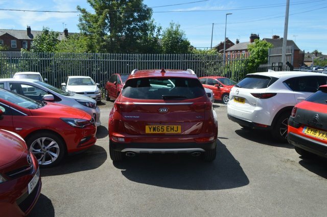 Kia Sportage 2.0 Crdi Gt-line Suv Awd Euro 6 1 YW65EHJ Red #4