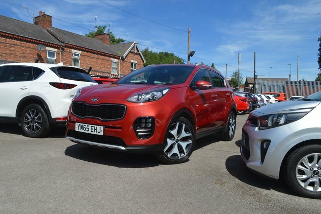 Kia Sportage 2.0 Crdi Gt-line Suv Awd Euro 6 1 Red