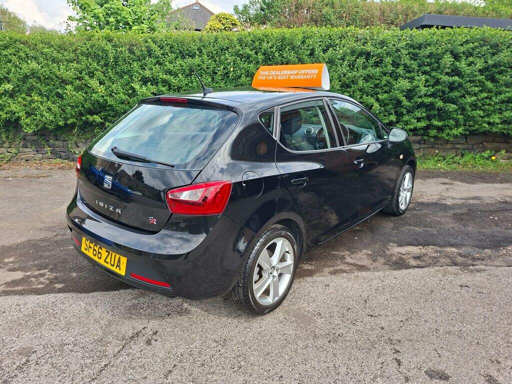 Seat Ibiza Hatchback 1.2 Tsi Fr Euro 6 201666 SF66ZUA Black #6