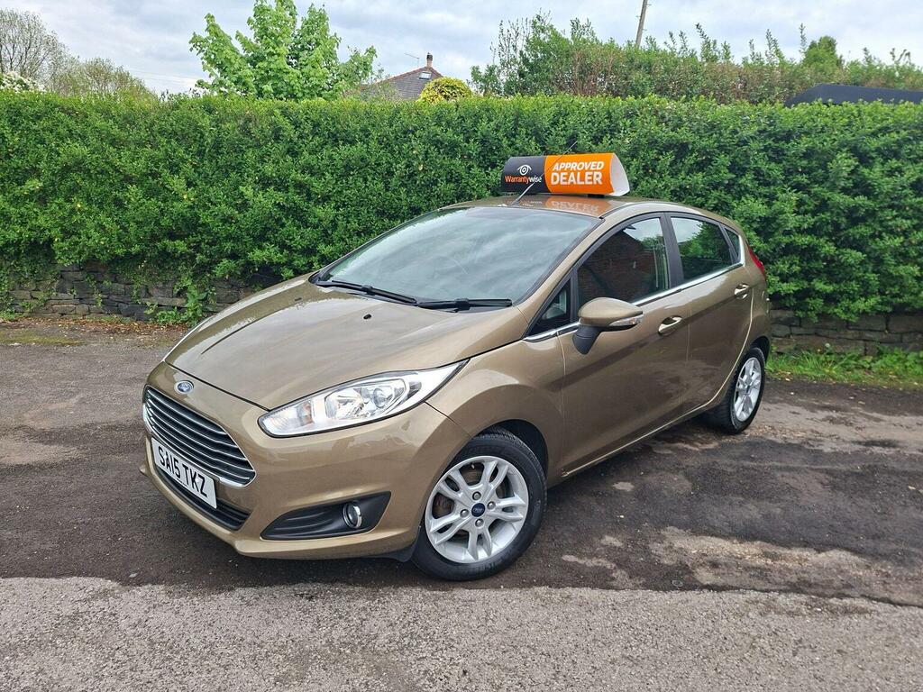 Ford Fiesta Hatchback 1.25 Zetec Euro 6 201515 SA15TKZ Gold #5