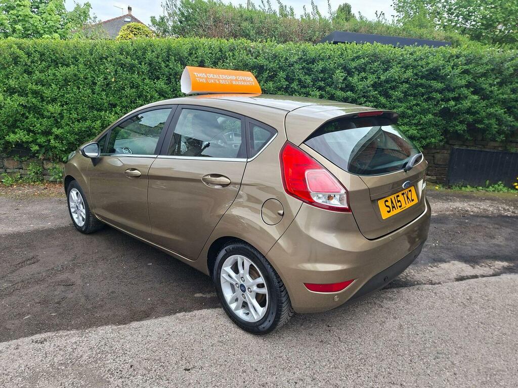 Ford Fiesta Hatchback 1.25 Zetec Euro 6 201515 SA15TKZ Gold #3