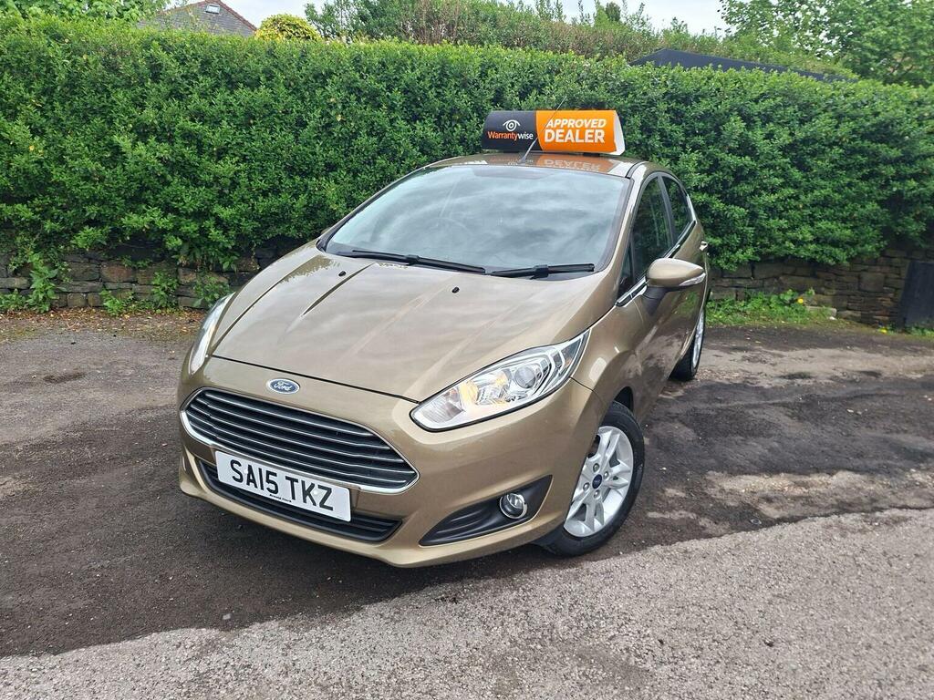 Ford Fiesta Hatchback 1.25 Zetec Euro 6 201515 SA15TKZ Gold #2