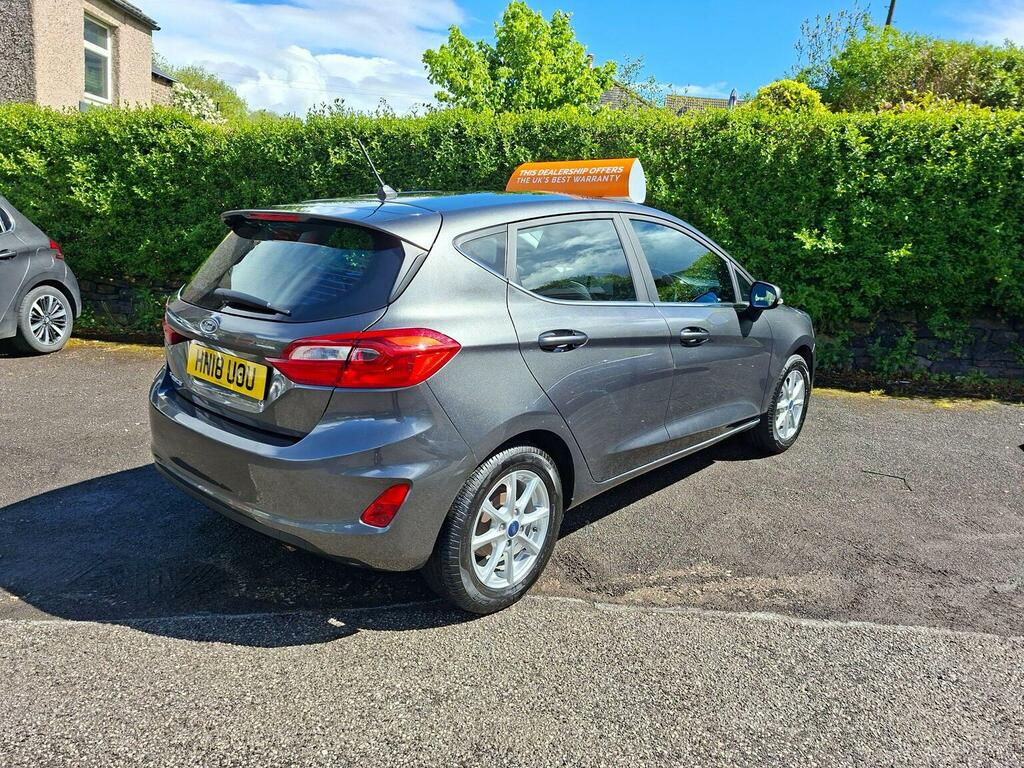 Ford Fiesta Hatchback 1.1 Ti-vct Zetec Euro 6 Ss 2018 HN18UOU Grey #5