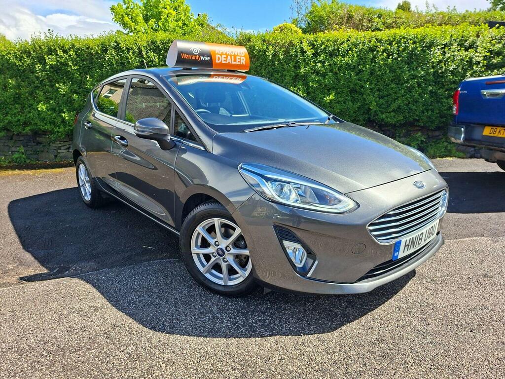 Ford Fiesta Hatchback 1.1 Ti-vct Zetec Euro 6 Ss 2018 Grey