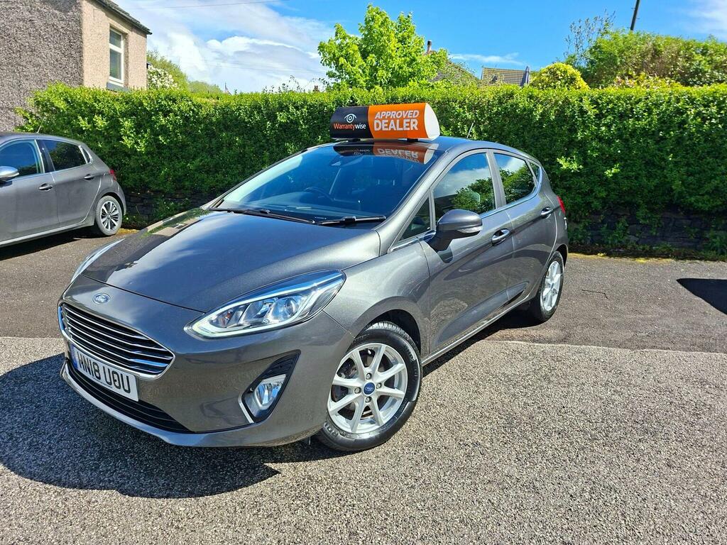 Ford Fiesta Hatchback 1.1 Ti-vct Zetec Euro 6 Ss 2018 HN18UOU Grey #2