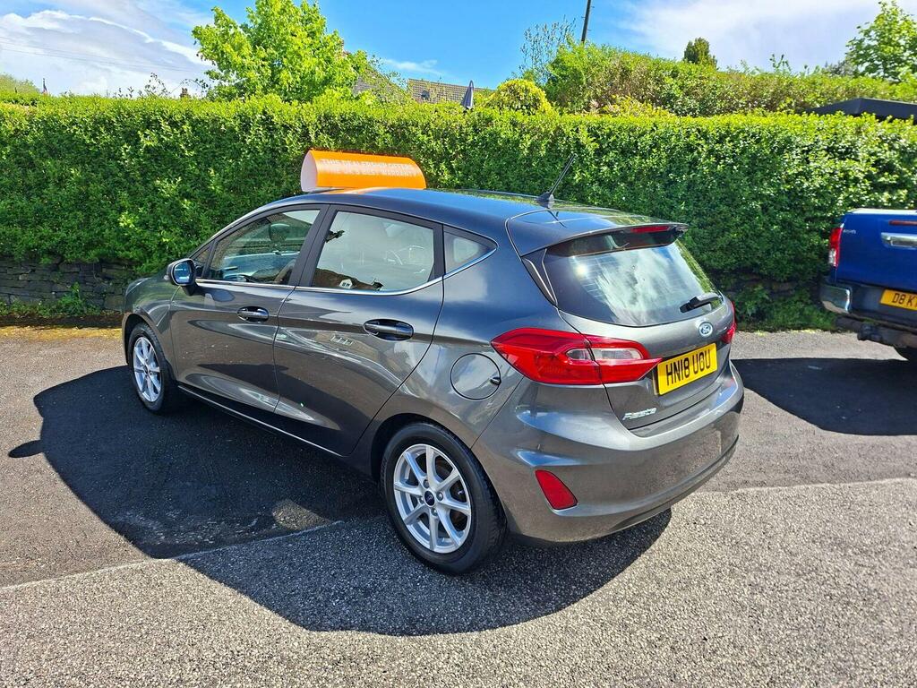 Ford Fiesta Hatchback 1.1 Ti-vct Zetec Euro 6 Ss 2018 HN18UOU Grey #3