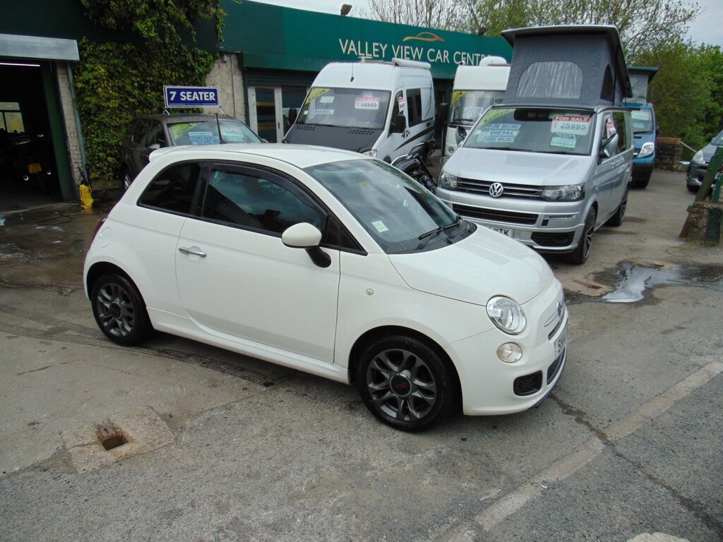 Fiat 500 1.2 S Hatchback Euro 6 Ss 69 White
