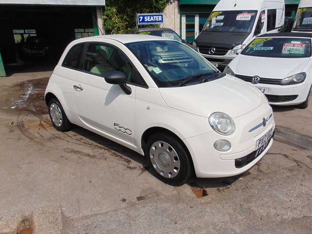 Fiat 500 1.2 Pop Hatchback Euro 5 Ss White