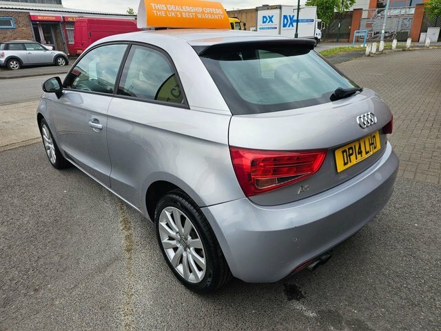 Audi A1 2014 1.4 Tfsi Sport Hatchback S Tronic DP14LHD Silver #3