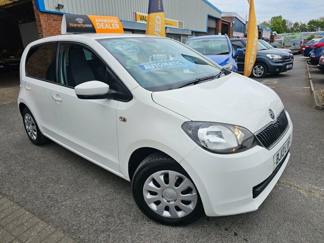 Skoda Citigo 2013 1.0 Mpi Se Hatchback Asg Euro 5 6 White