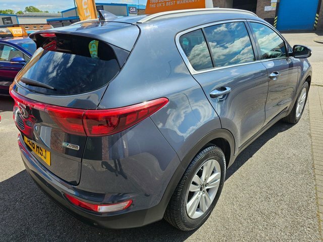 Kia Sportage 2016 1.7 Crdi 2 Suv Euro 6 Ss YE16HSJ Blue #4