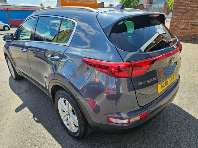 Kia Sportage 2016 1.7 Crdi 2 Suv Euro 6 Ss YE16HSJ Blue #3