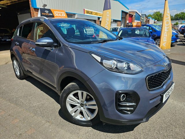 Kia Sportage 2016 1.7 Crdi 2 Suv Euro 6 Ss Blue