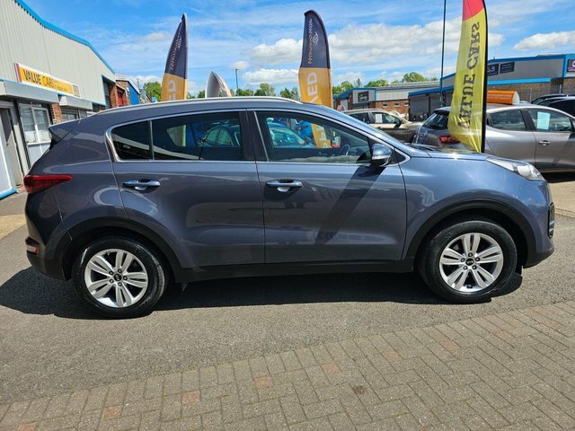 Kia Sportage 2016 1.7 Crdi 2 Suv Euro 6 Ss YE16HSJ Blue #5