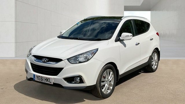 Hyundai Ix35 2011 2.0 Crdi Premium Suv 4Wd Euro YE61HKL White #2