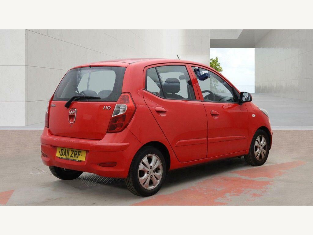 Hyundai I10 1.2 Active Euro 5 DA11ZRF Red #4
