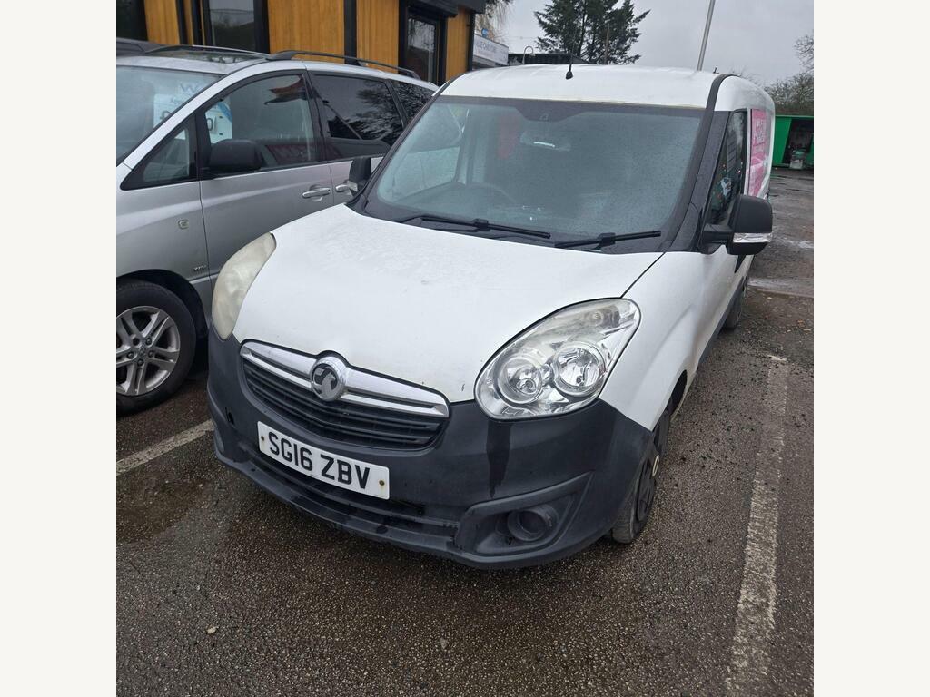 Vauxhall Combo 1.6 Cdti 2300 16V Fwd L2 H1 S S SG16ZBV White #2