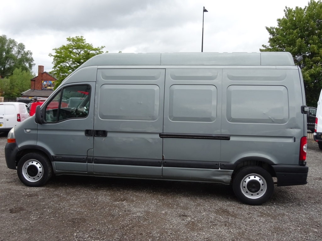 Renault Master Panel Van Grey #7