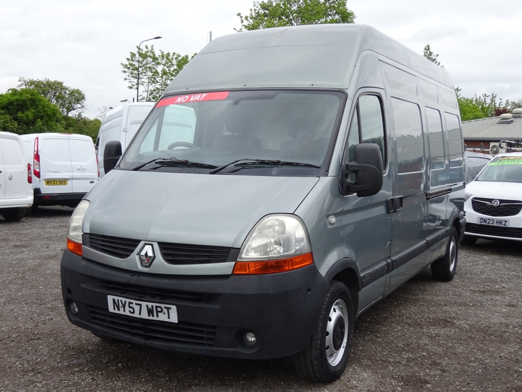 Renault Master Panel Van Grey #3