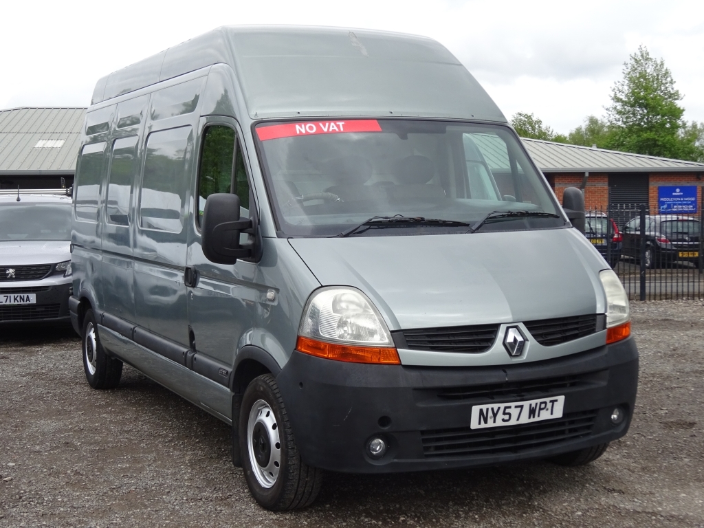 Renault Master Panel Van Grey #4