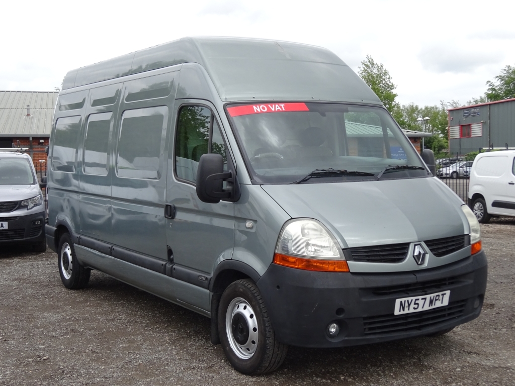 Renault Master Panel Van Grey #1