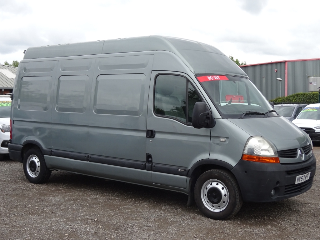 Renault Master Panel Van Grey #6